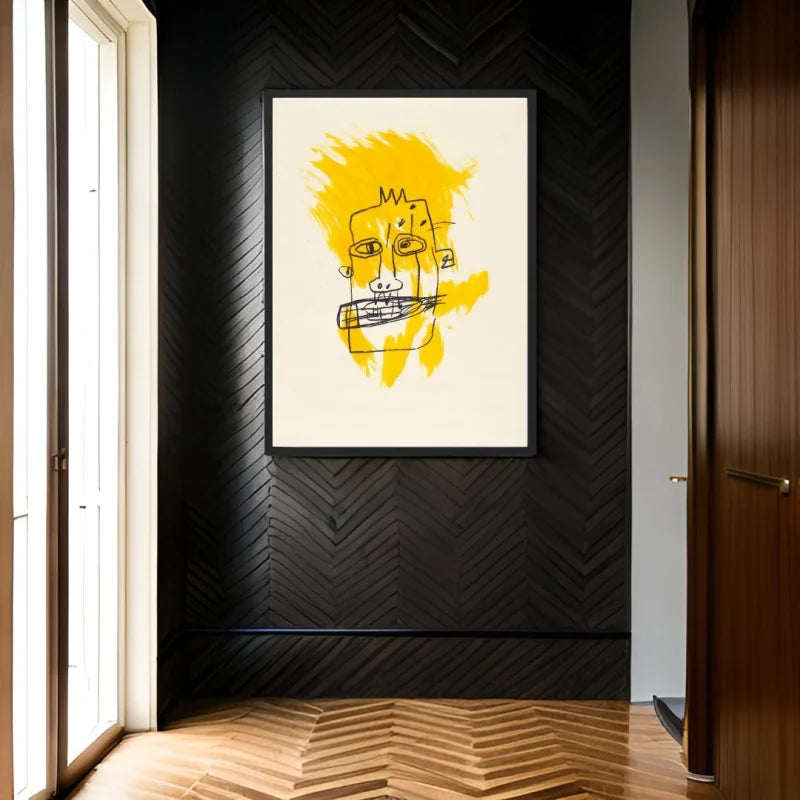 Abstract Face Canvas Prints Ready to Hang - Ready to Hang Canvas Prints