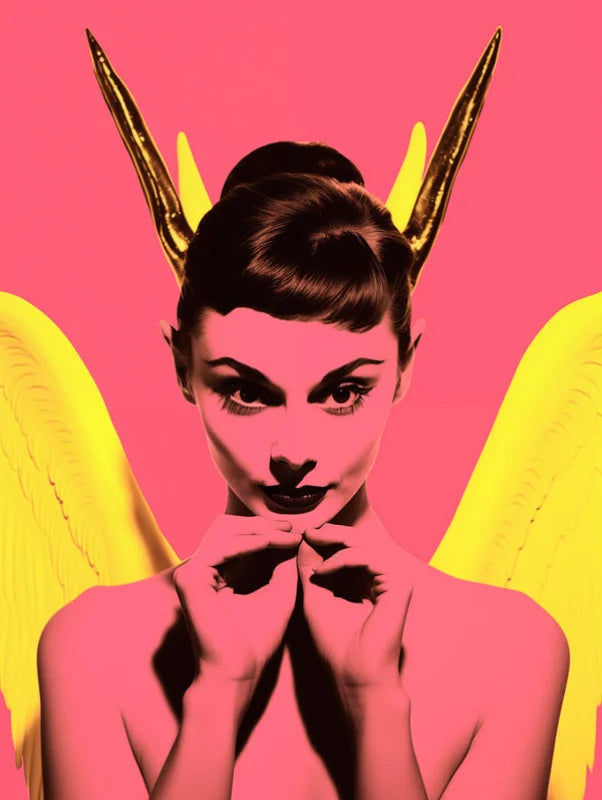 Audrey Hepburn Canvas Prints Pop Art - Ready to Hang Canvas Prints