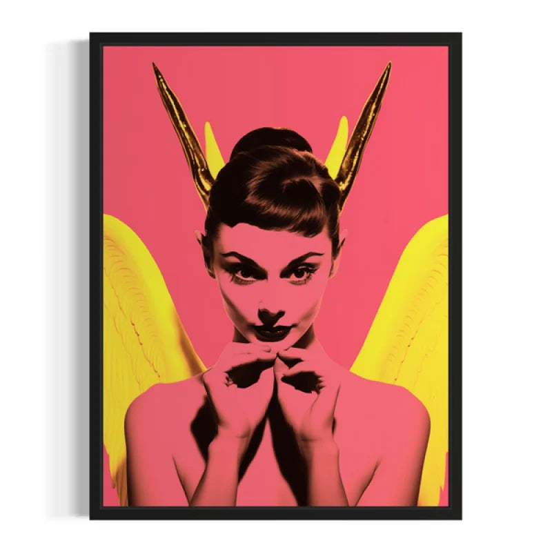 Audrey Hepburn Canvas Prints Pop Art - Ready to Hang Canvas Prints