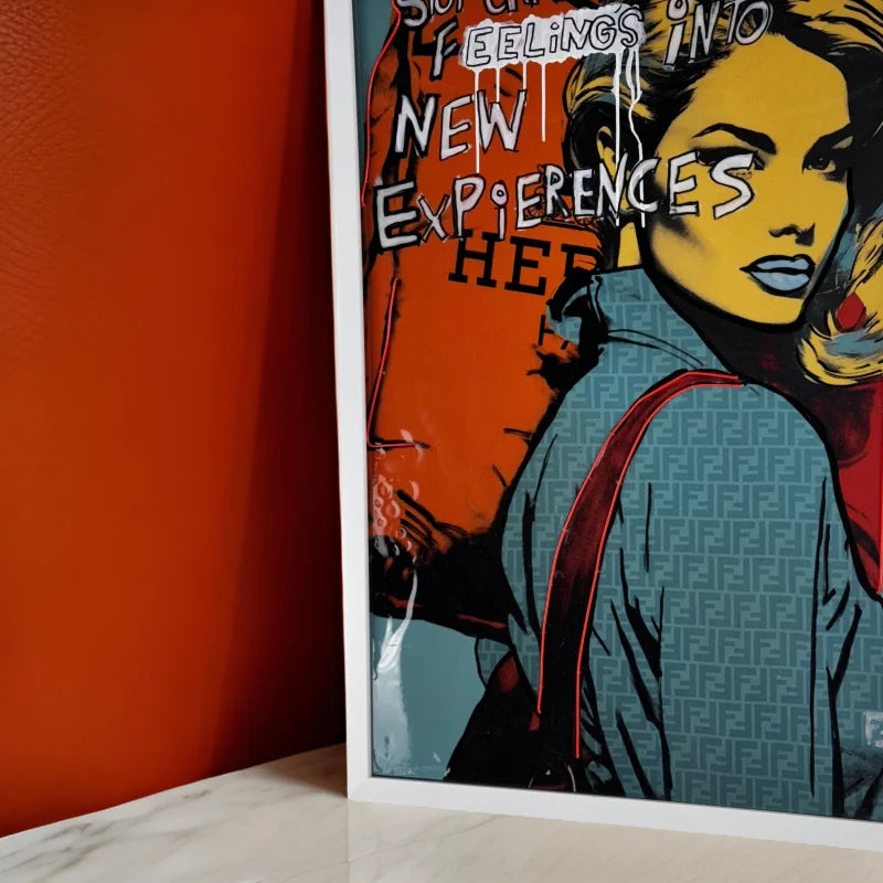 Baggage Free Neon Art Limited Release - Limited Release Artwork