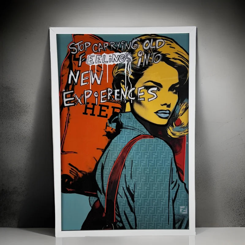 Baggage Free Neon Art Limited Release - Limited Release Artwork