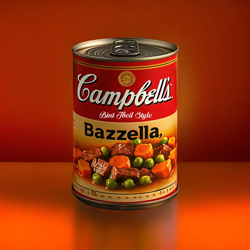Bazzella Soup Pop Art Canvas Prints Canned Culture - Pop Art