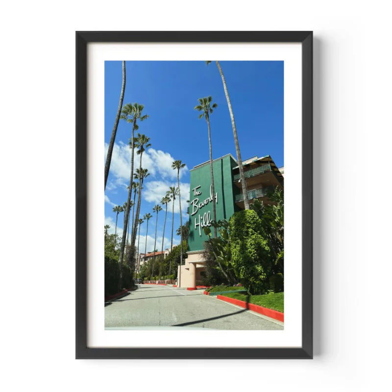 Beverly Hills Hotel Fine Art Print - Framed Fine Art Prints