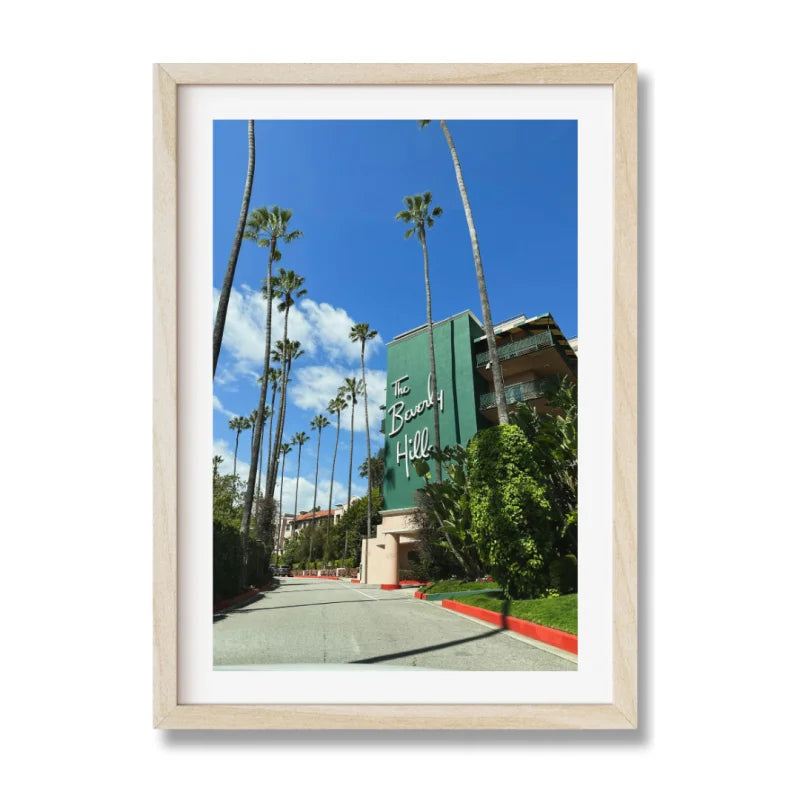 Beverly Hills Hotel Fine Art Print - Framed Fine Art Prints