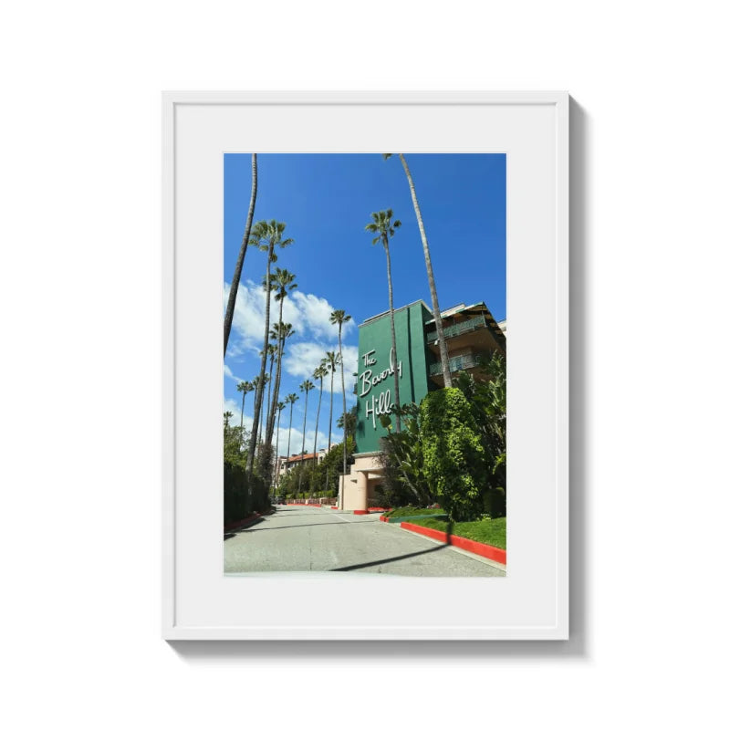 Beverly Hills Hotel Fine Art Print - Framed Fine Art Prints