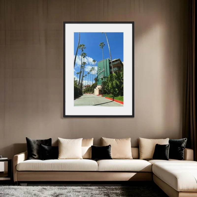 Beverly Hills Hotel Fine Art Print - Framed Fine Art Prints