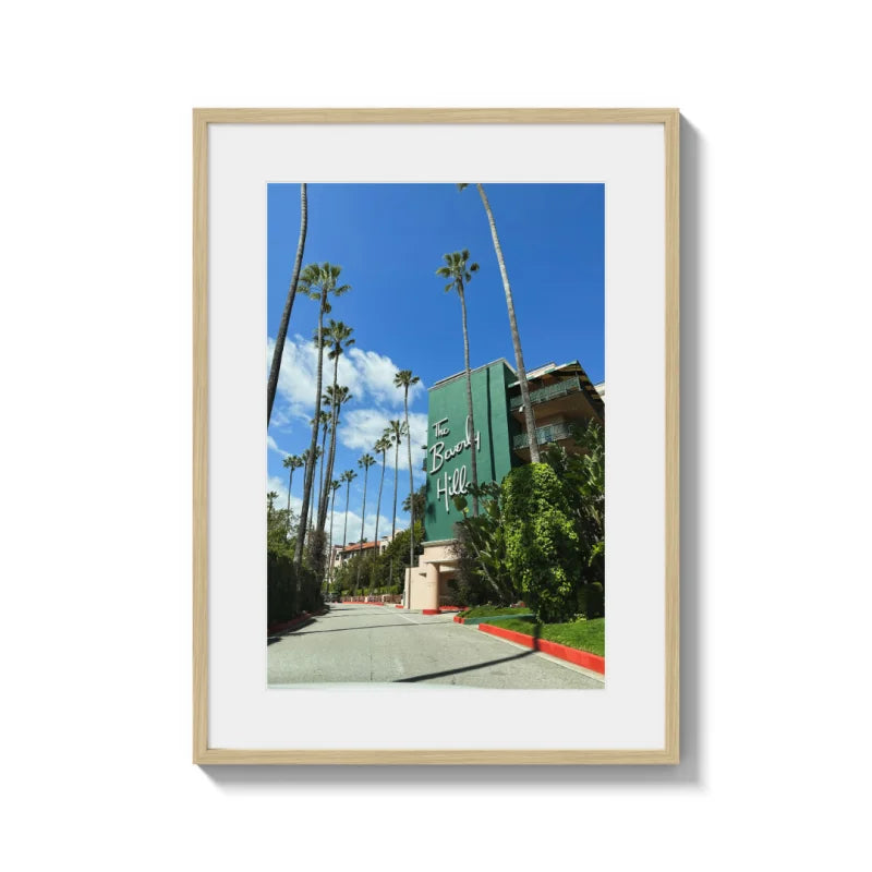 Beverly Hills Hotel Fine Art Print - Framed Fine Art Prints