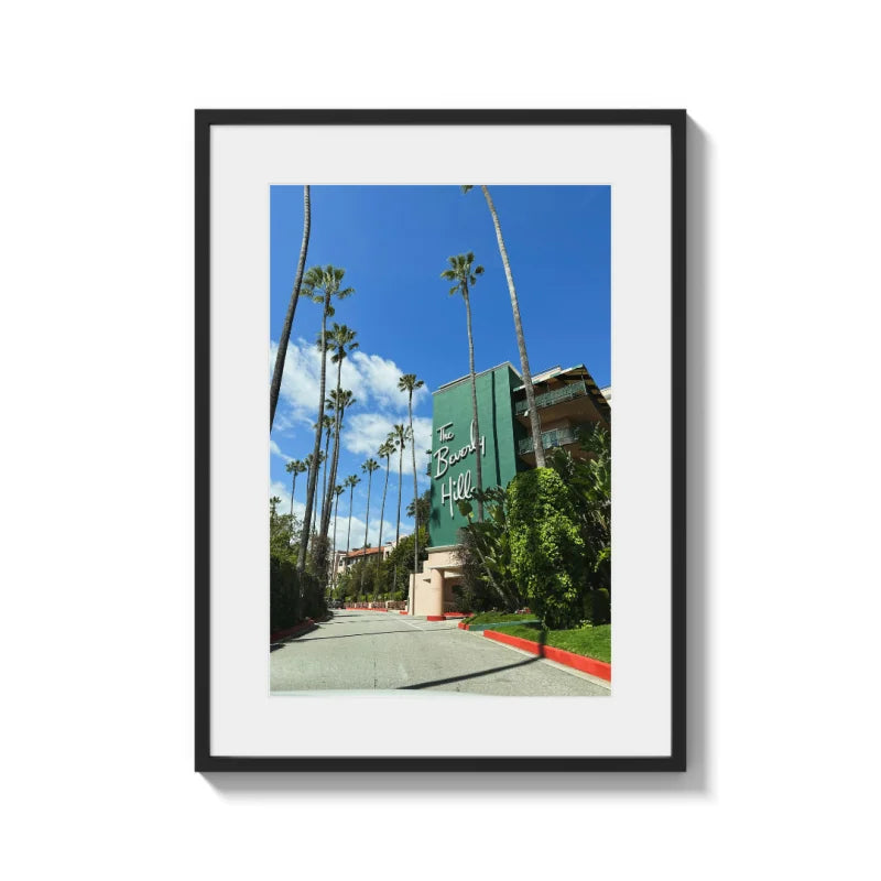 Beverly Hills Hotel Fine Art Print - Framed Fine Art Prints