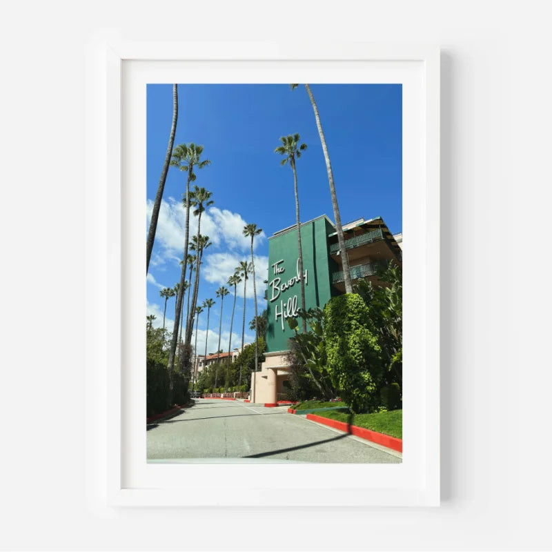 Beverly Hills Hotel Fine Art Print - Framed Fine Art Prints