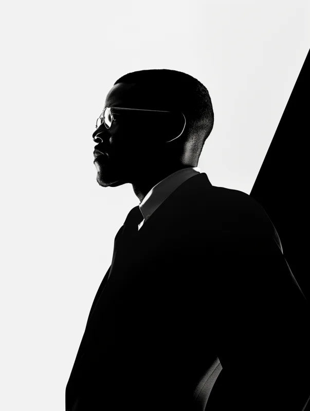 Black and White Portrait Canvas Prints Breaking Borders - Ready to Hang Canvas Prints