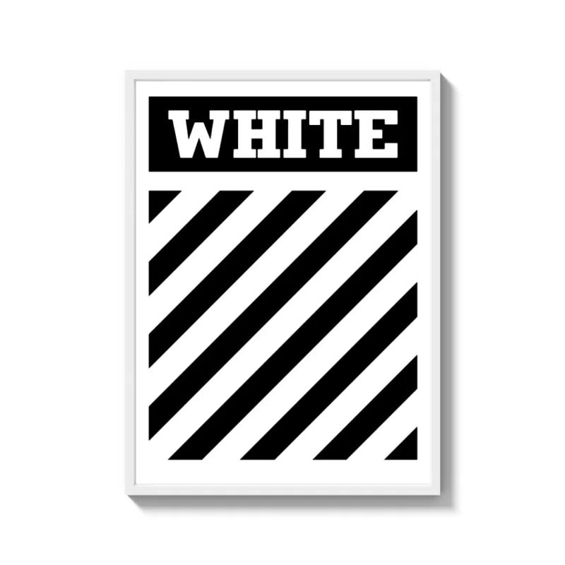 Black and White Stripe Canvas Prints Ready to Hang - Ready to Hang Canvas Prints