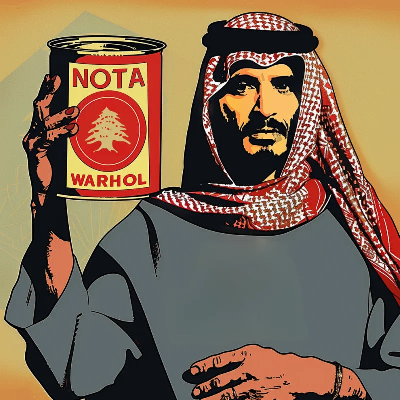 Breaking Borders Canvas Prints Middle Eastern Pop Art - Breaking Borders (Middle Eastern)