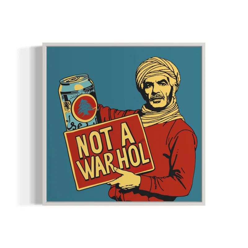 Breaking Borders Canvas Prints Pop Art - Breaking Borders (Middle Eastern)