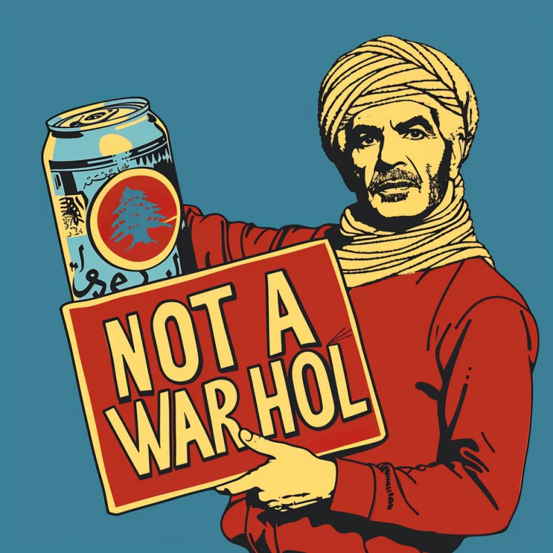 Breaking Borders Canvas Prints Pop Art - Breaking Borders (Middle Eastern)