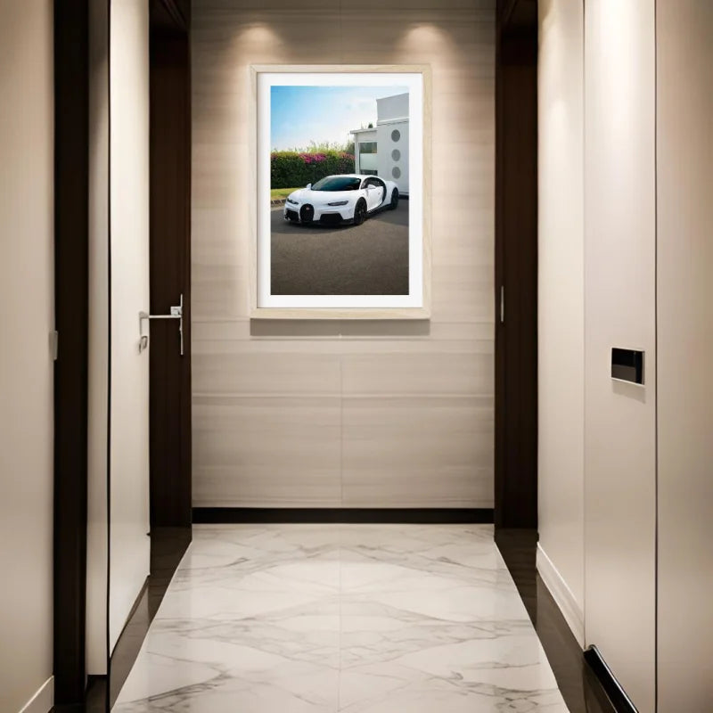 Bugatti Chiron Fine Art Print - Luxury & Lifestyle (Framed Fine Art)