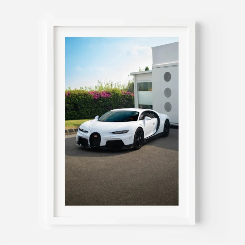 Bugatti Chiron Fine Art Print - Luxury & Lifestyle (Framed Fine Art)