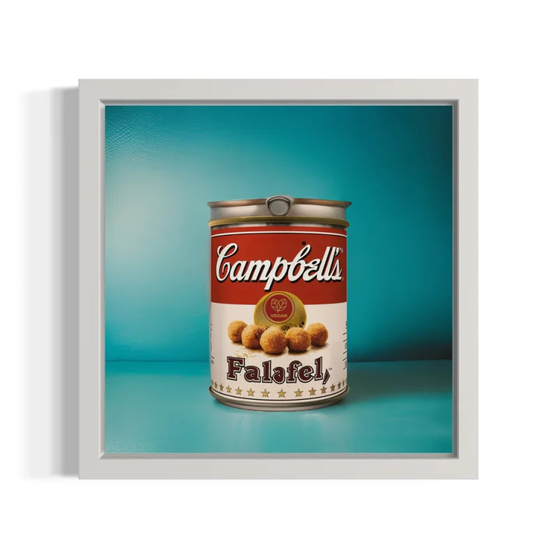 Campbell’s Falafel Soup Pop Art Canvas Prints - Pop Art