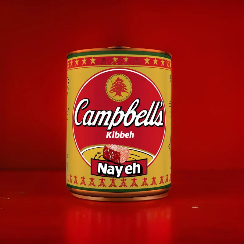 Campbell’s Kibbeh Nayeh Soup Canvas Prints Canned Culture - Pop Art