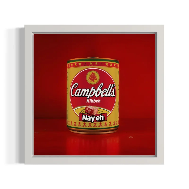 Campbell’s Kibbeh Nayeh Soup Canvas Prints Canned Culture - Pop Art