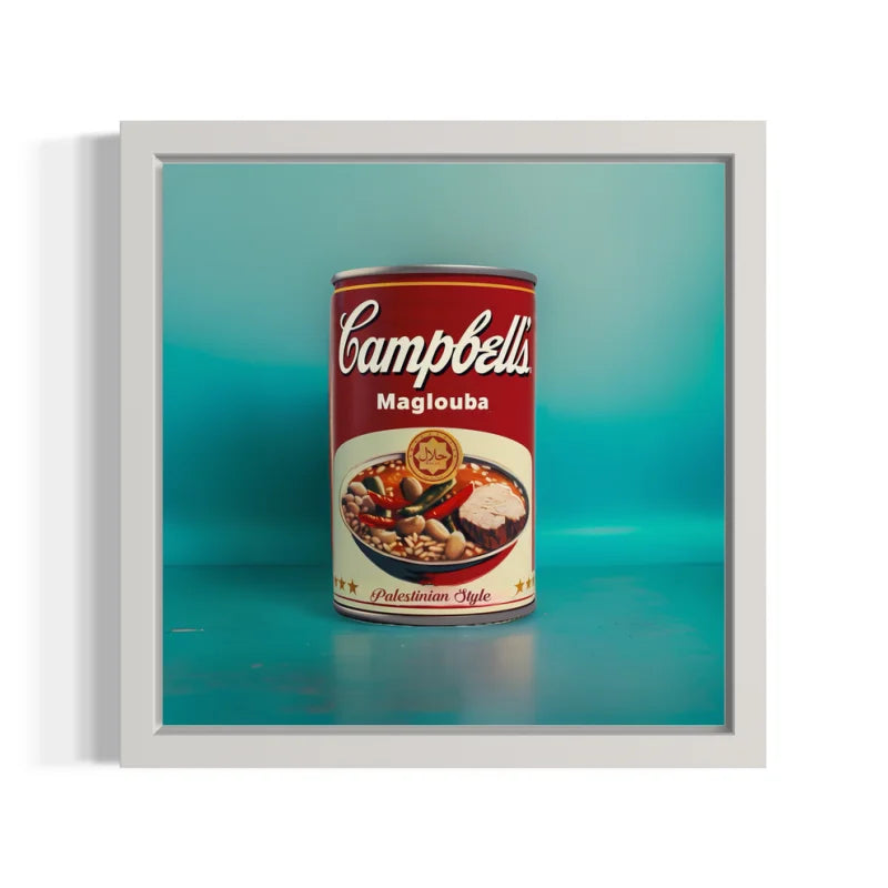 Campbell’s Maglouba Soup Canvas Prints Canned Culture - Pop Art