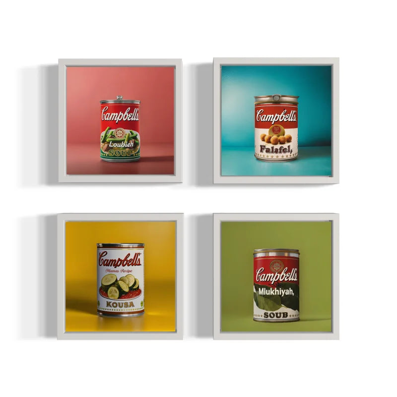 Campbell’s Maglouba Soup Canvas Prints Canned Culture - Pop Art