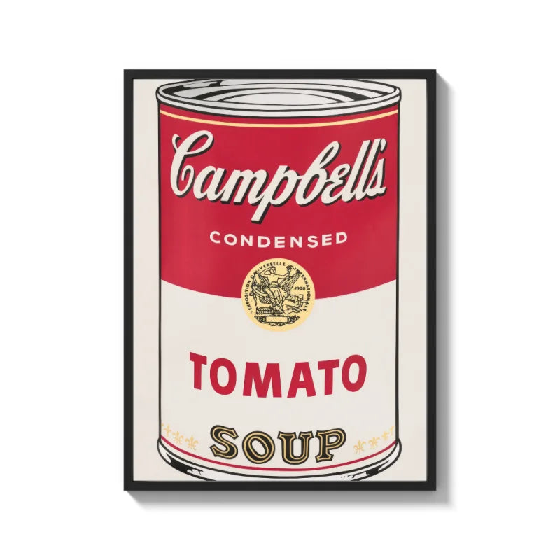 Campbells Tomato Soup Canvas Prints Art - Ready to Hang Canvas Prints