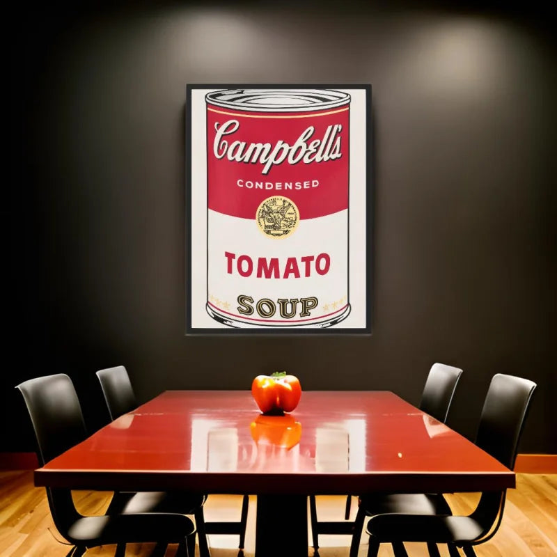 Campbells Tomato Soup Canvas Prints Art - Ready to Hang Canvas Prints