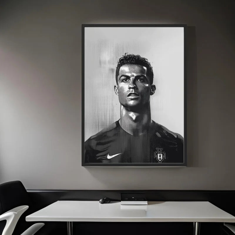 Cristiano Ronaldo Canvas Prints Portrait - Ready to Hang Canvas Prints