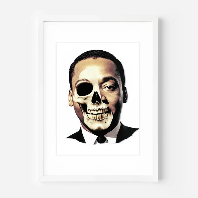 Decay Series Framed Skull Portrait Legends and Icons - Legends & Icons
