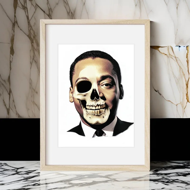 Decay Series Framed Skull Portrait Legends and Icons - Legends & Icons