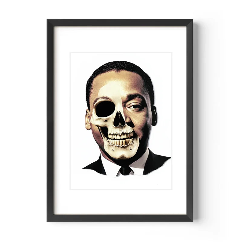 Decay Series Framed Skull Portrait Legends and Icons - Legends & Icons