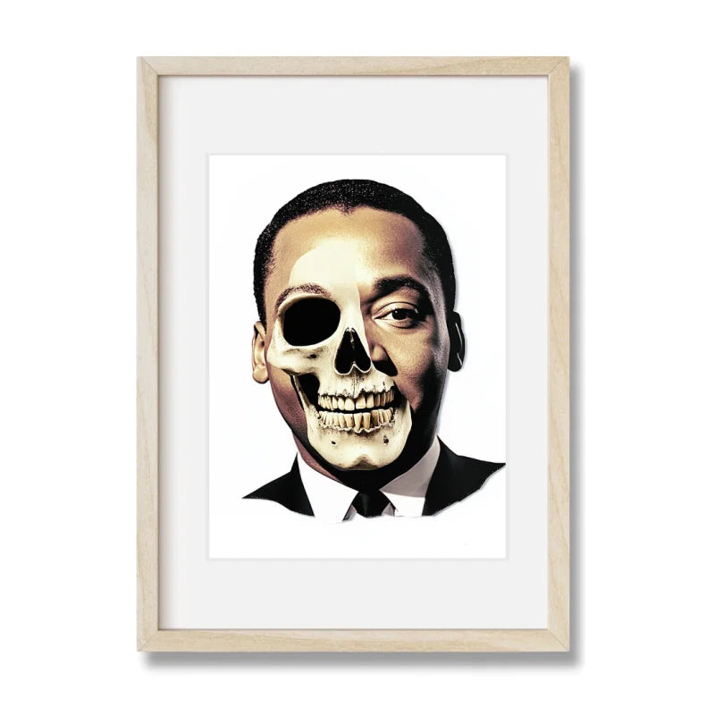 Decay Series Framed Skull Portrait Legends and Icons - Legends & Icons
