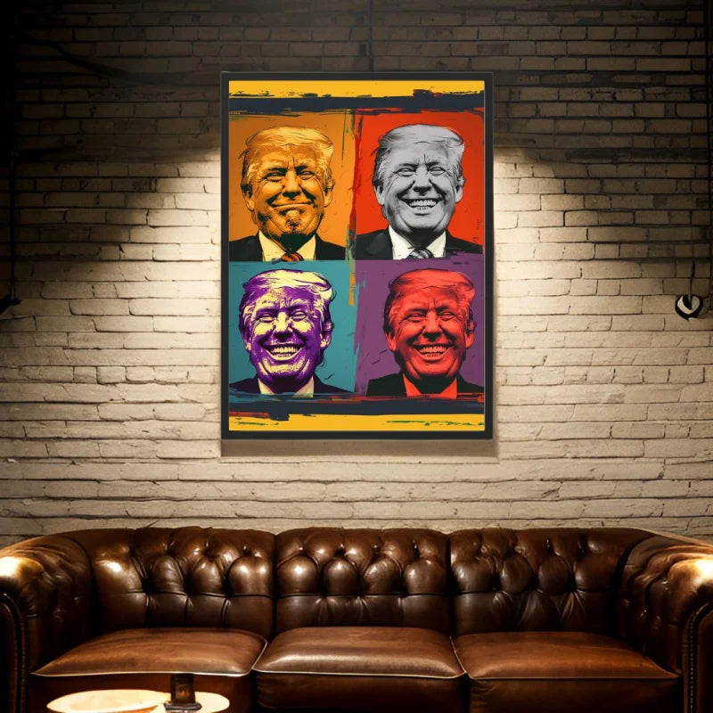Donald Trump Pop Art Canvas Prints - Ready to Hang Canvas Prints