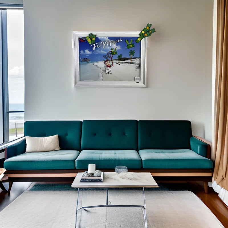 Fi Massari Tiffany Money Gun Decor - Home Decor