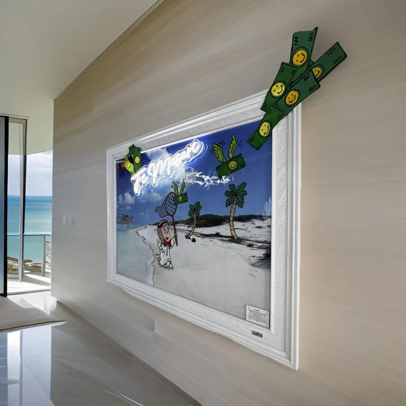 Fi Massari Tiffany Money Gun Decor - Home Decor