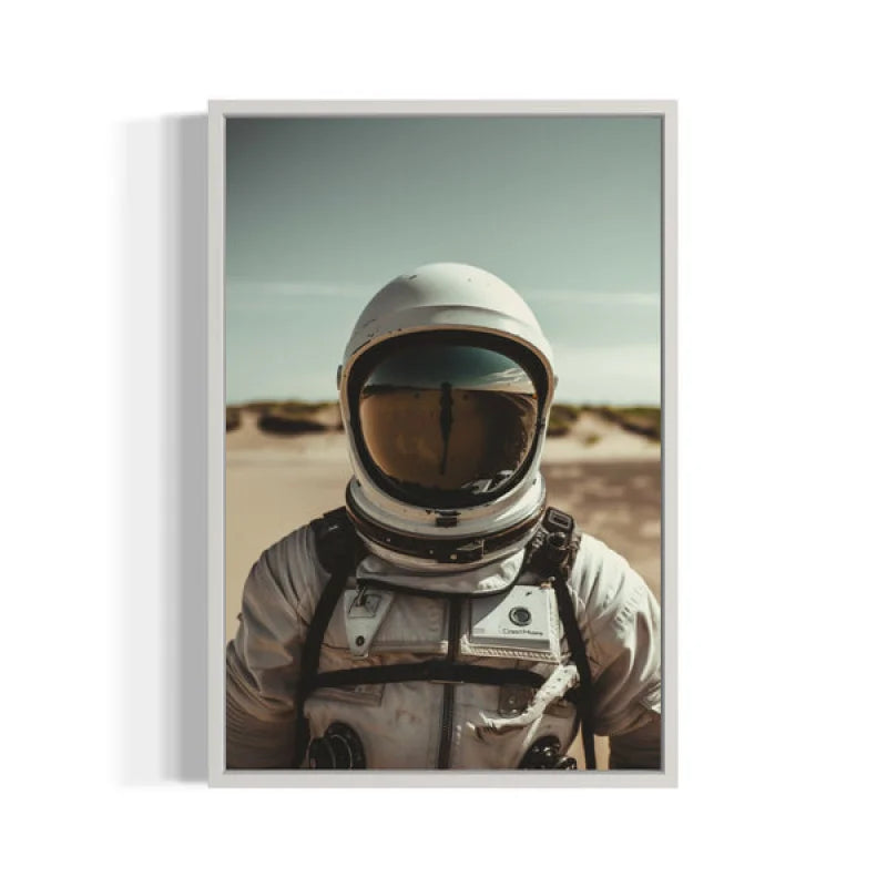 Framed Astronaut Canvas Prints Wall Art - Ready to Hang Canvas Prints