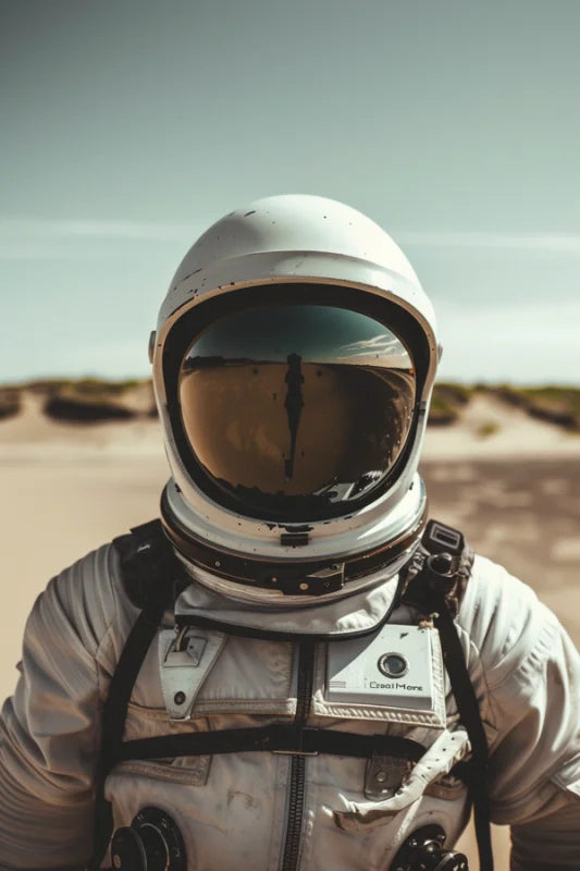 Framed Astronaut Canvas Prints Wall Art - Ready to Hang Canvas Prints