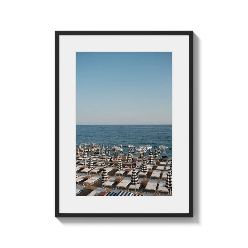 Framed Beach Scene Fine Art Print - Framed Fine Art Prints
