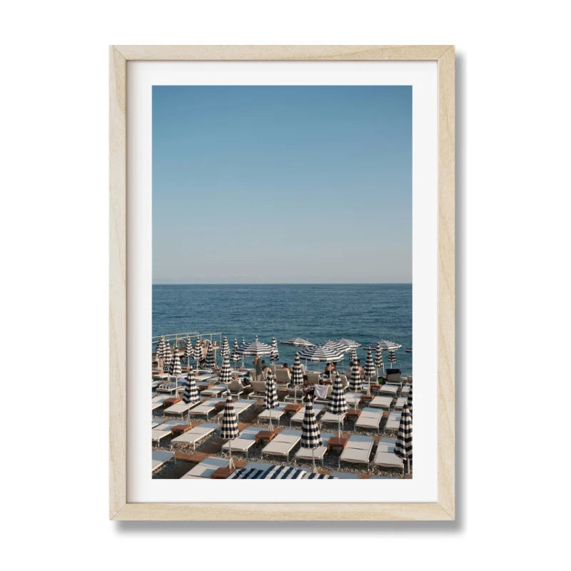 Framed Beach Scene Fine Art Print - Framed Fine Art Prints