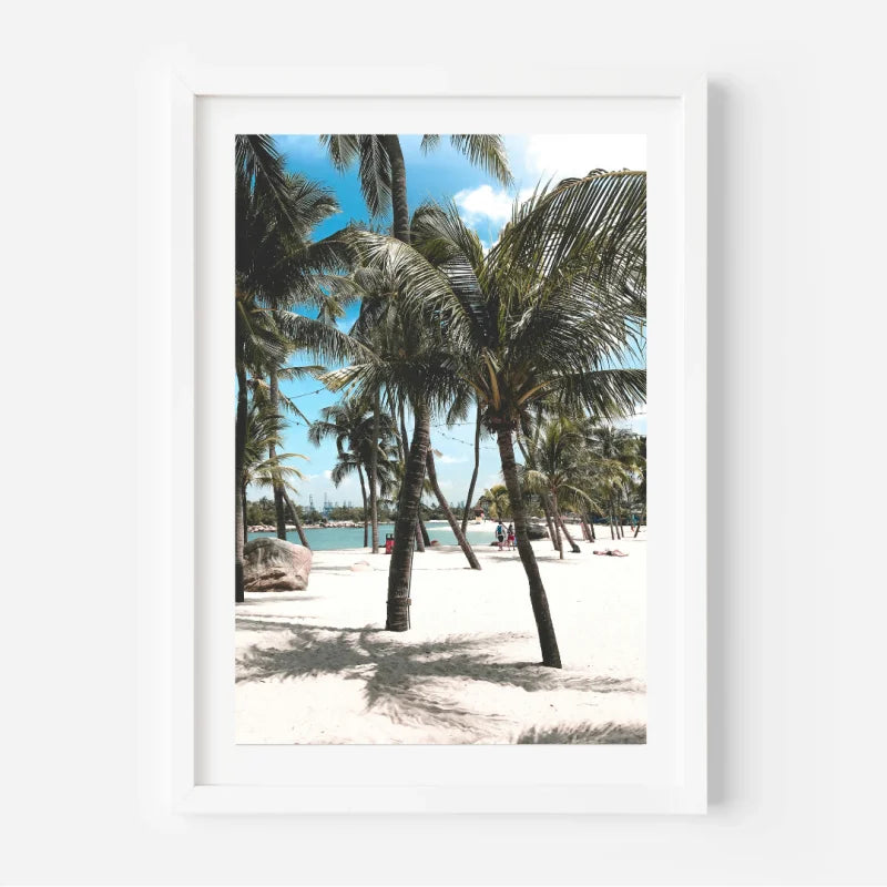 Framed Beach Scene Fine Art Print - Framed Fine Art Prints