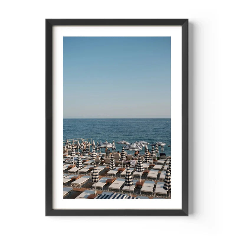 Framed Beach Scene Fine Art Print - Framed Fine Art Prints