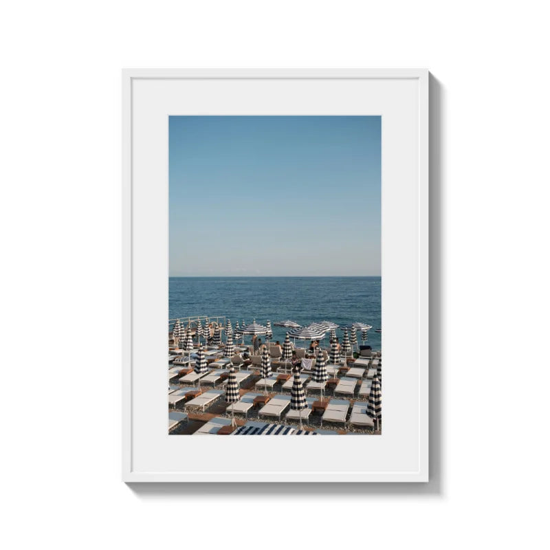 Framed Beach Scene Fine Art Print - Framed Fine Art Prints