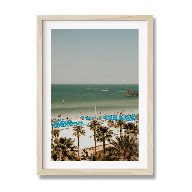 Framed Beach Scene Fine Art Prints - Framed Fine Art Prints