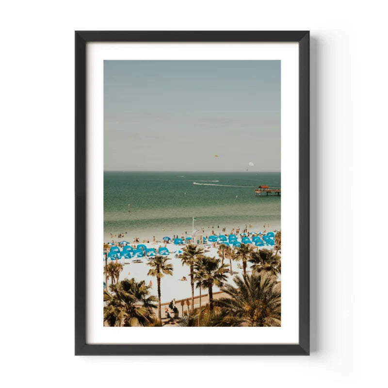 Framed Beach Scene Fine Art Prints - Framed Fine Art Prints