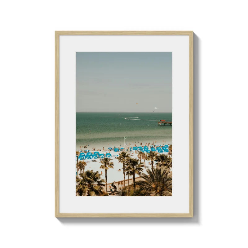 Framed Beach Scene Fine Art Prints - Framed Fine Art Prints