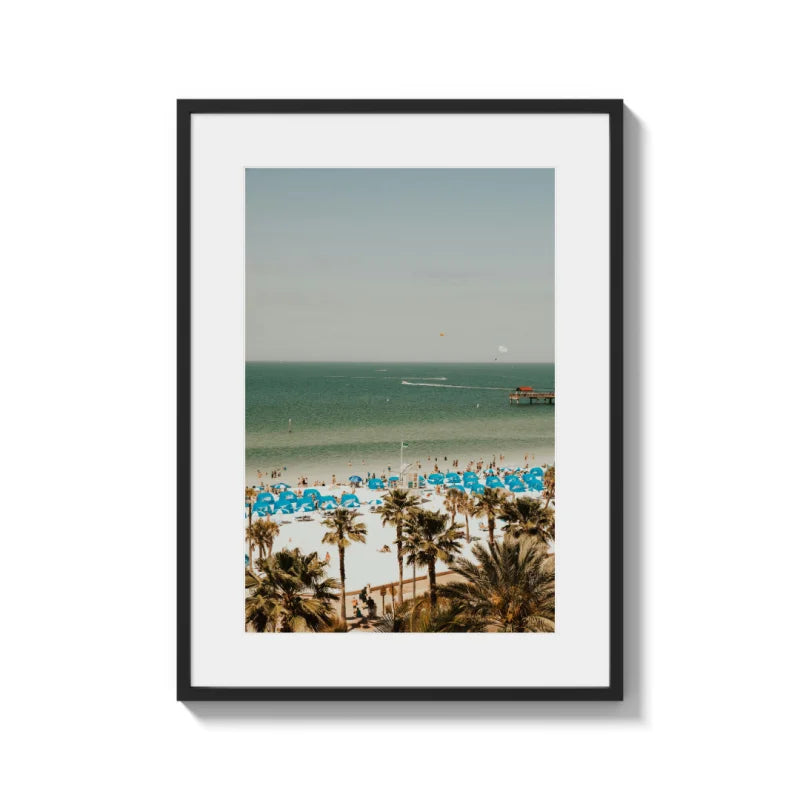 Framed Beach Scene Fine Art Prints - Framed Fine Art Prints