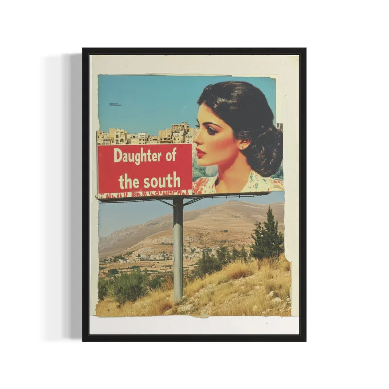 Framed Billboard Canvas Prints Breaking Borders Art - Ready to Hang Canvas Prints