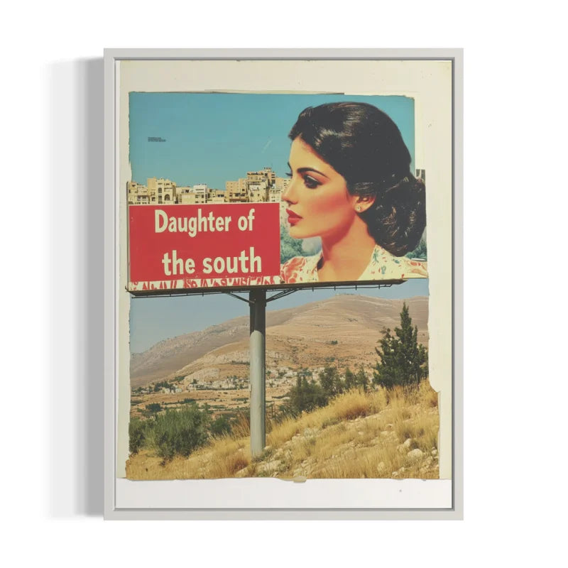 Framed Billboard Canvas Prints Breaking Borders Art - Ready to Hang Canvas Prints