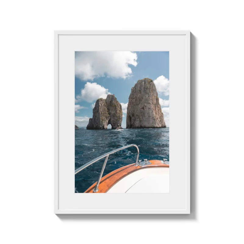Framed Boat Trip Fine Art Prints - Framed Fine Art Prints