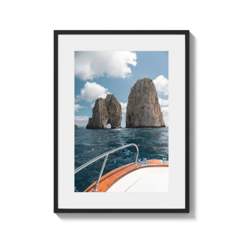 Framed Boat Trip Fine Art Prints - Framed Fine Art Prints